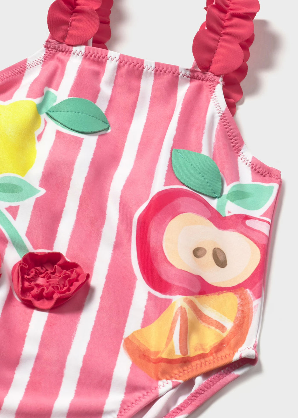 Mayoral Toddler Stripe Swimsuit 1755