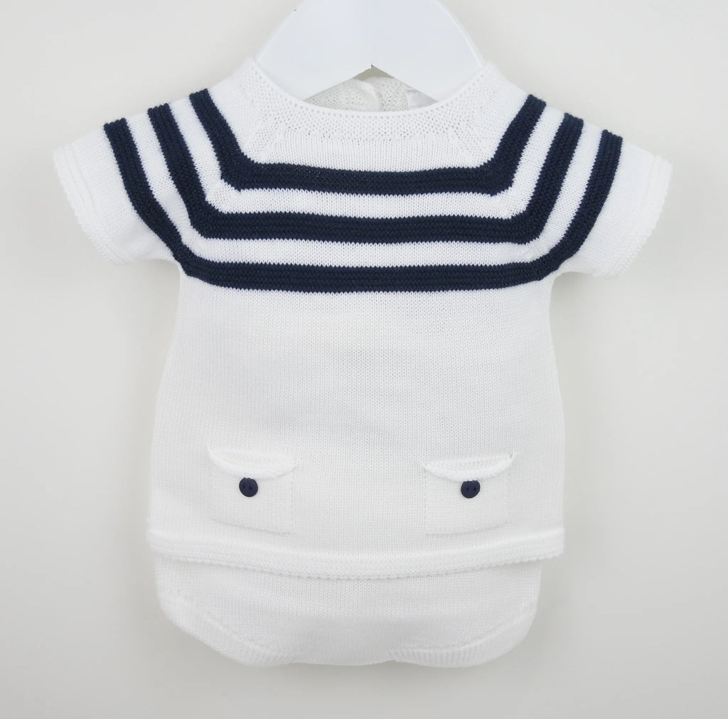PEX White Knit 2pc Set