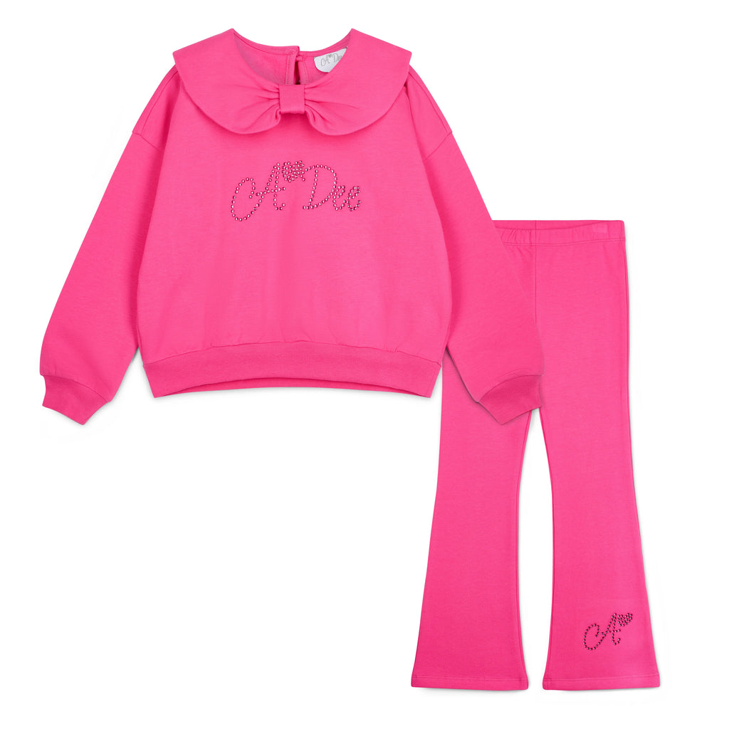 A'Dee Amara Flare Tracksuit - Fuchsia