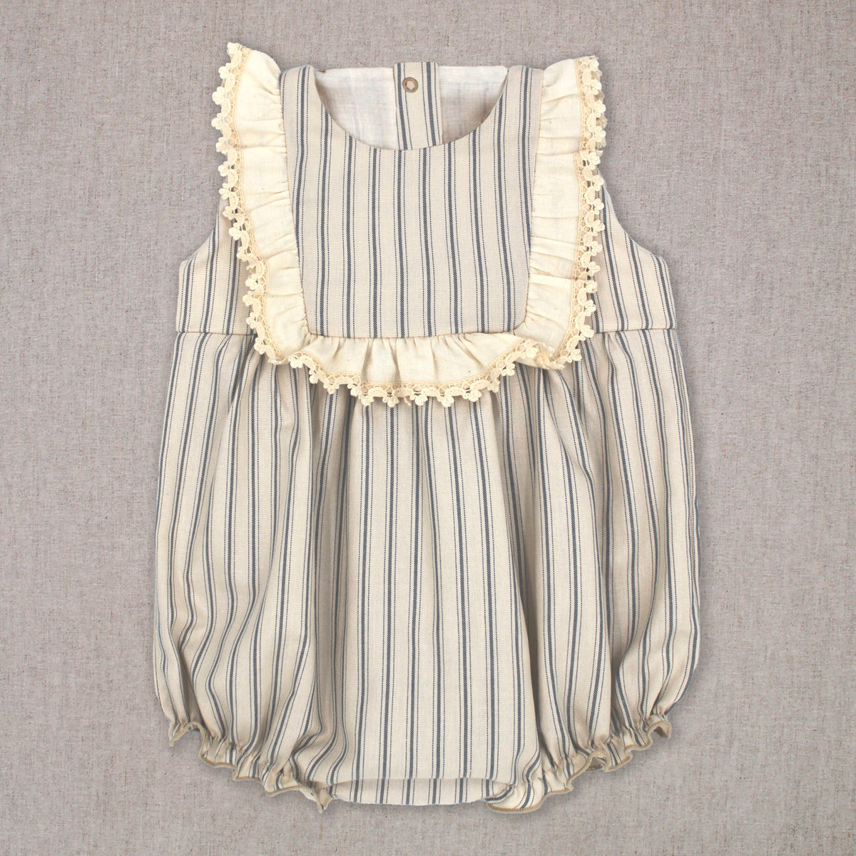 Rapife Cream Stripe Romper 5207S26