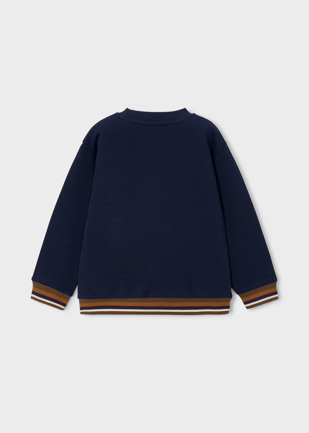 Mayoral Navy Embroidered Sweatshirt 4462