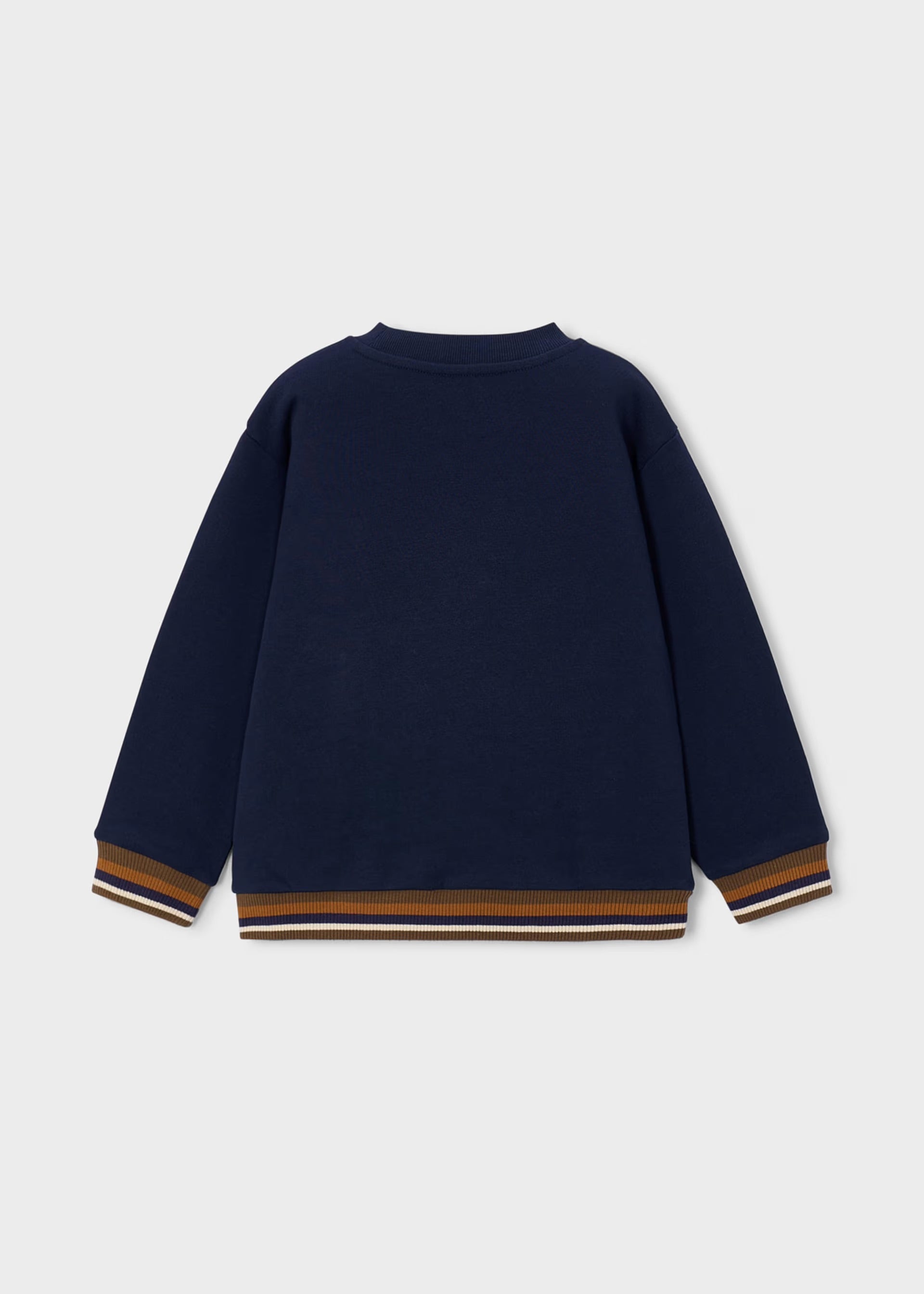 Mayoral Navy Embroidered Sweatshirt 4462