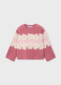 Mayoral Pink Floral Jumper 4317