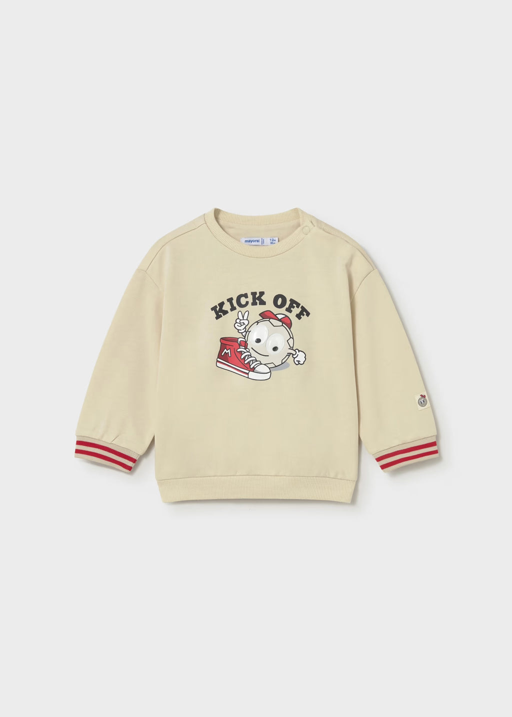 Mayoral Toddler Cream Sweatshirt 1402