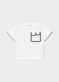 Mayoral Cream T-shirt 3013
