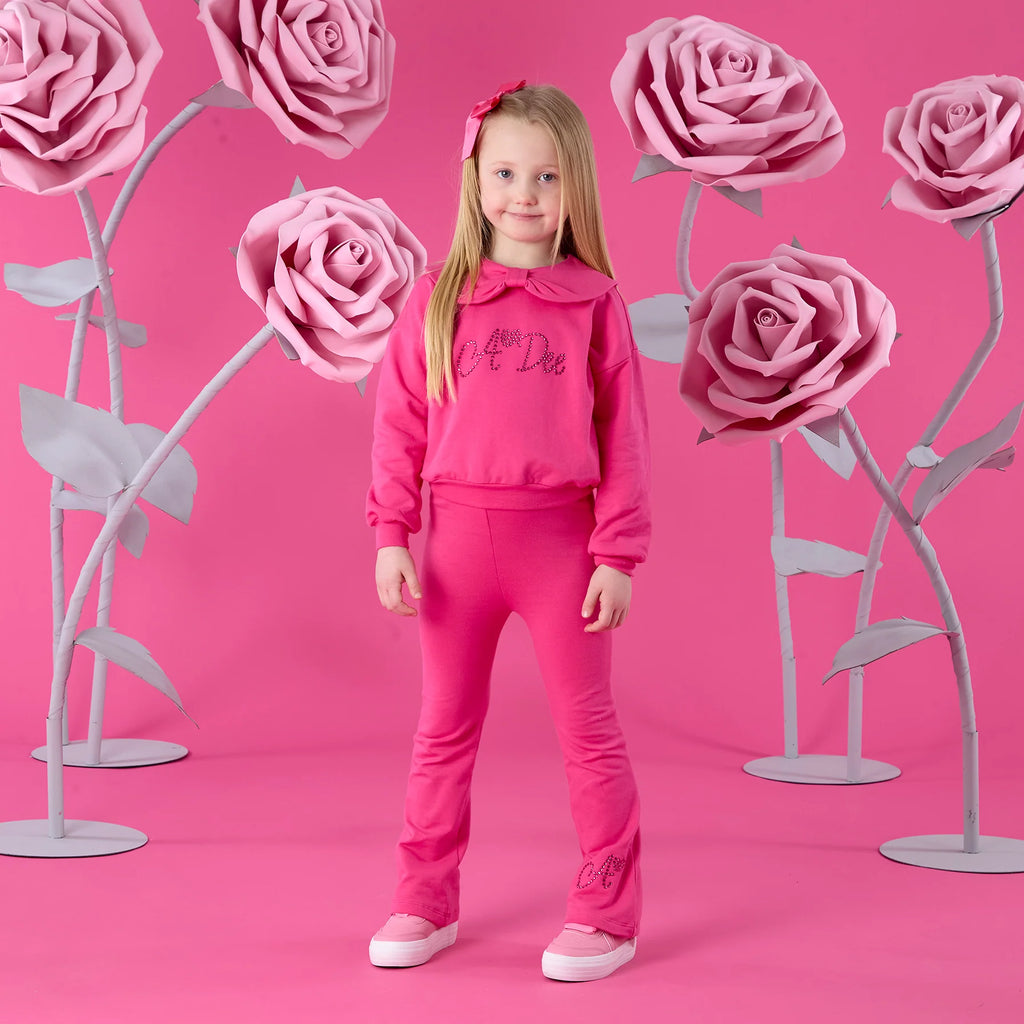 A'Dee Amara Flare Tracksuit - Fuchsia