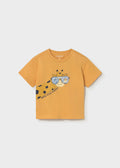 Mayoral Toddler Orange Giraffe T-shirt 1009