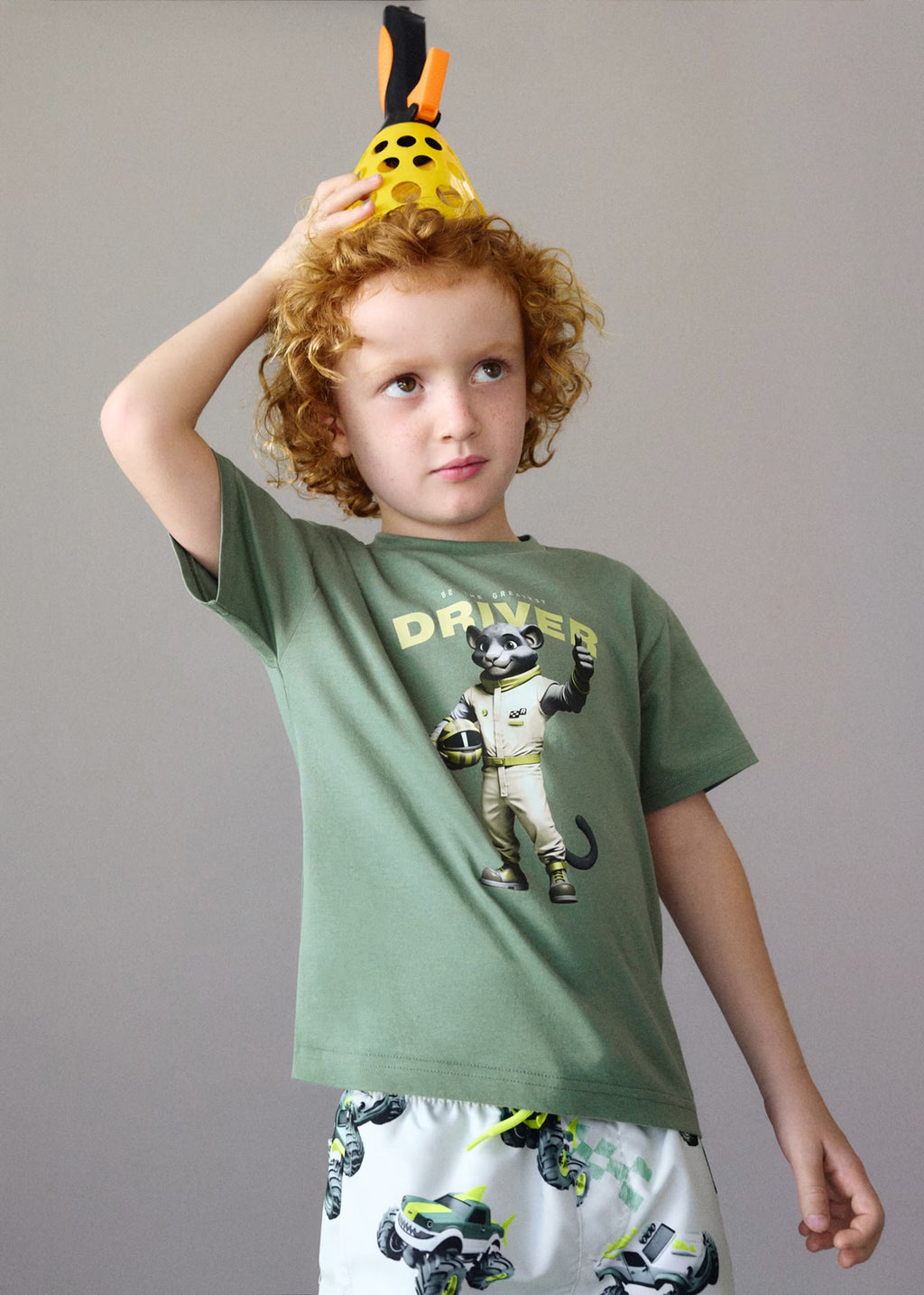 Mayoral Green Driver T-shirt 3070