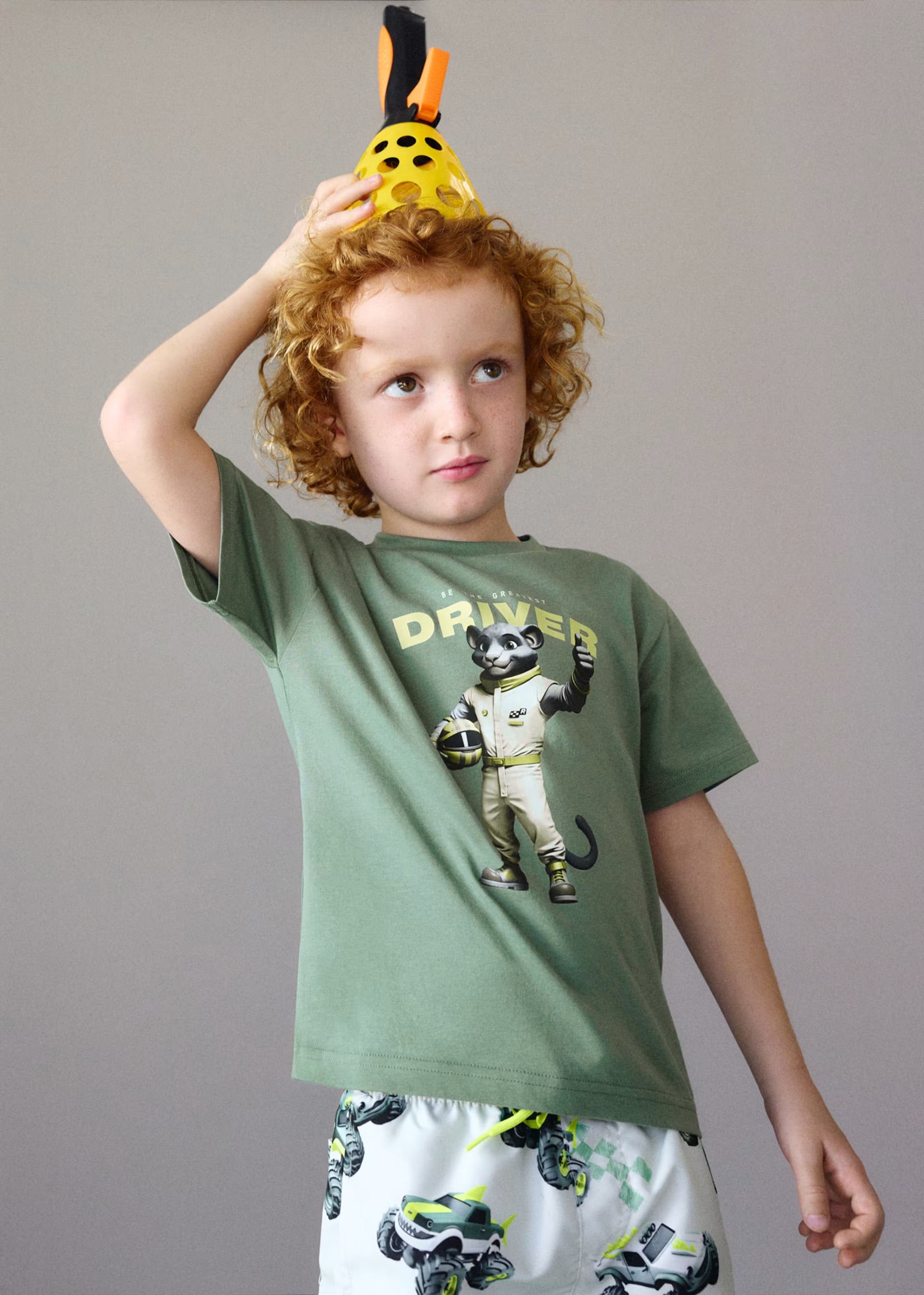 Mayoral Green Driver T-shirt 3070