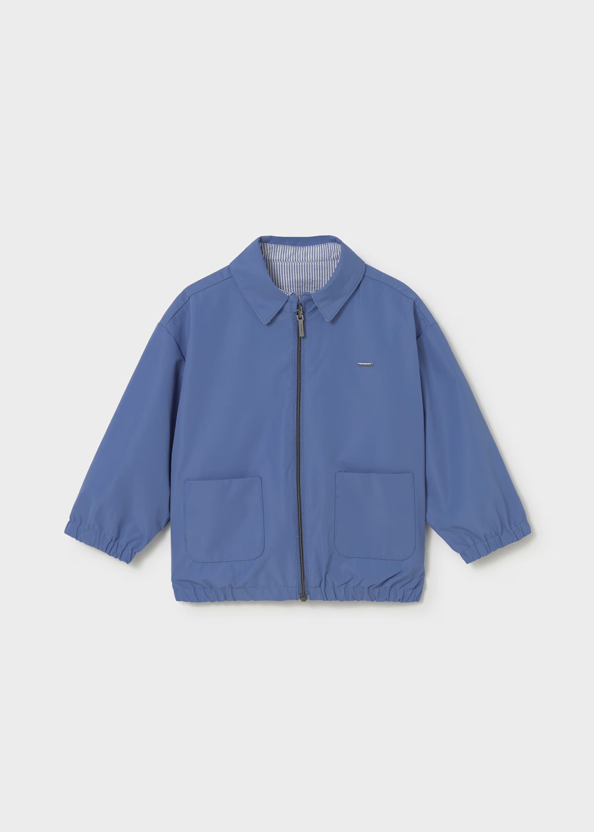 Mayoral Toddler Blue Reversible Jacket 1409