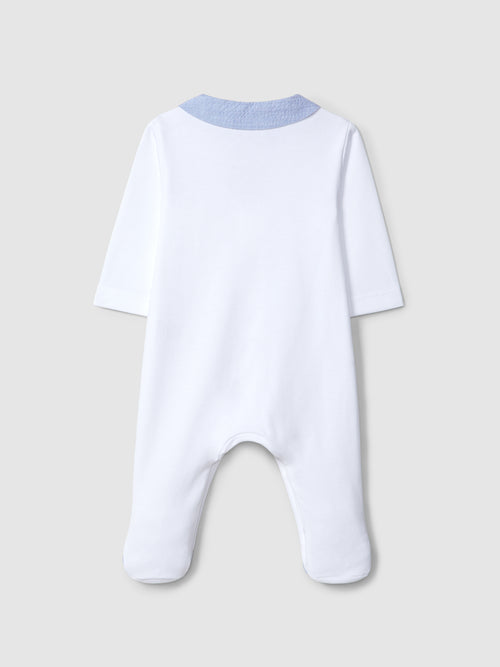 Laranjinha Baby Grow with Collar V6256