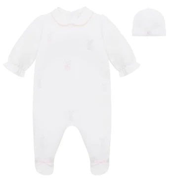 Emile et Rose Pink Lucy Babygrow & Hat 2650PP