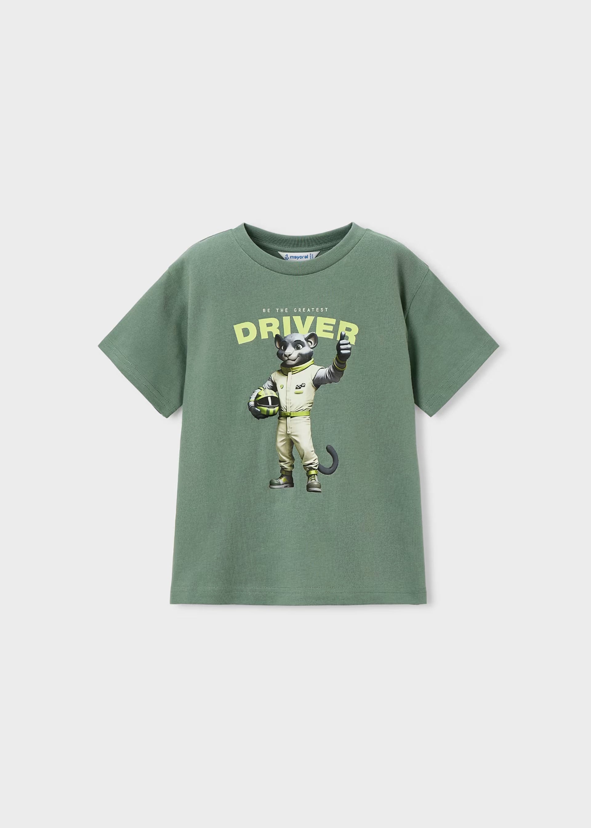 Mayoral Green Driver T-shirt 3070