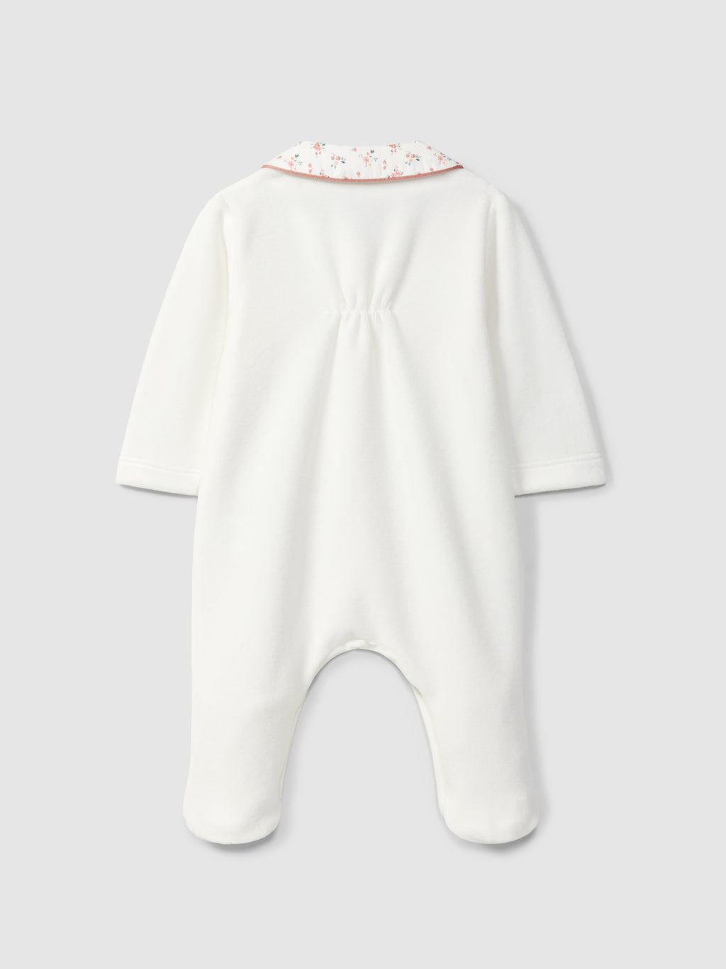 Laranjinha White Velvet Babygrow I6557