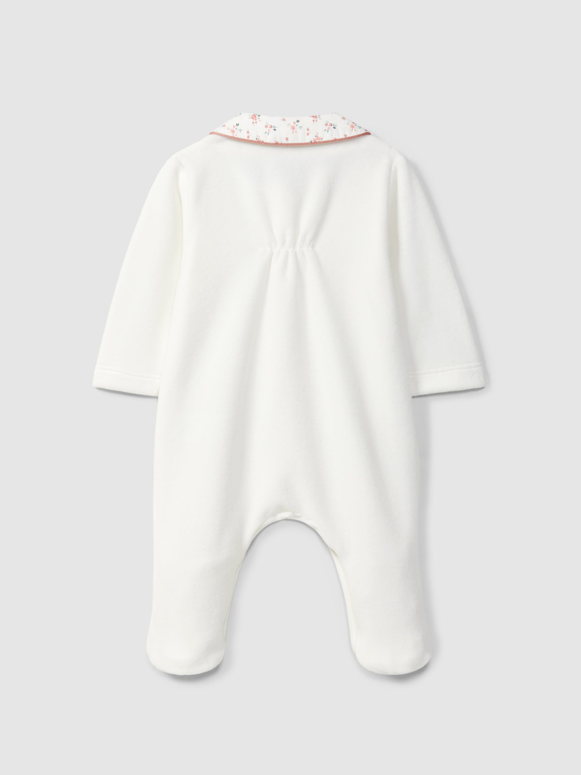 Laranjinha White Velvet Babygrow I6557