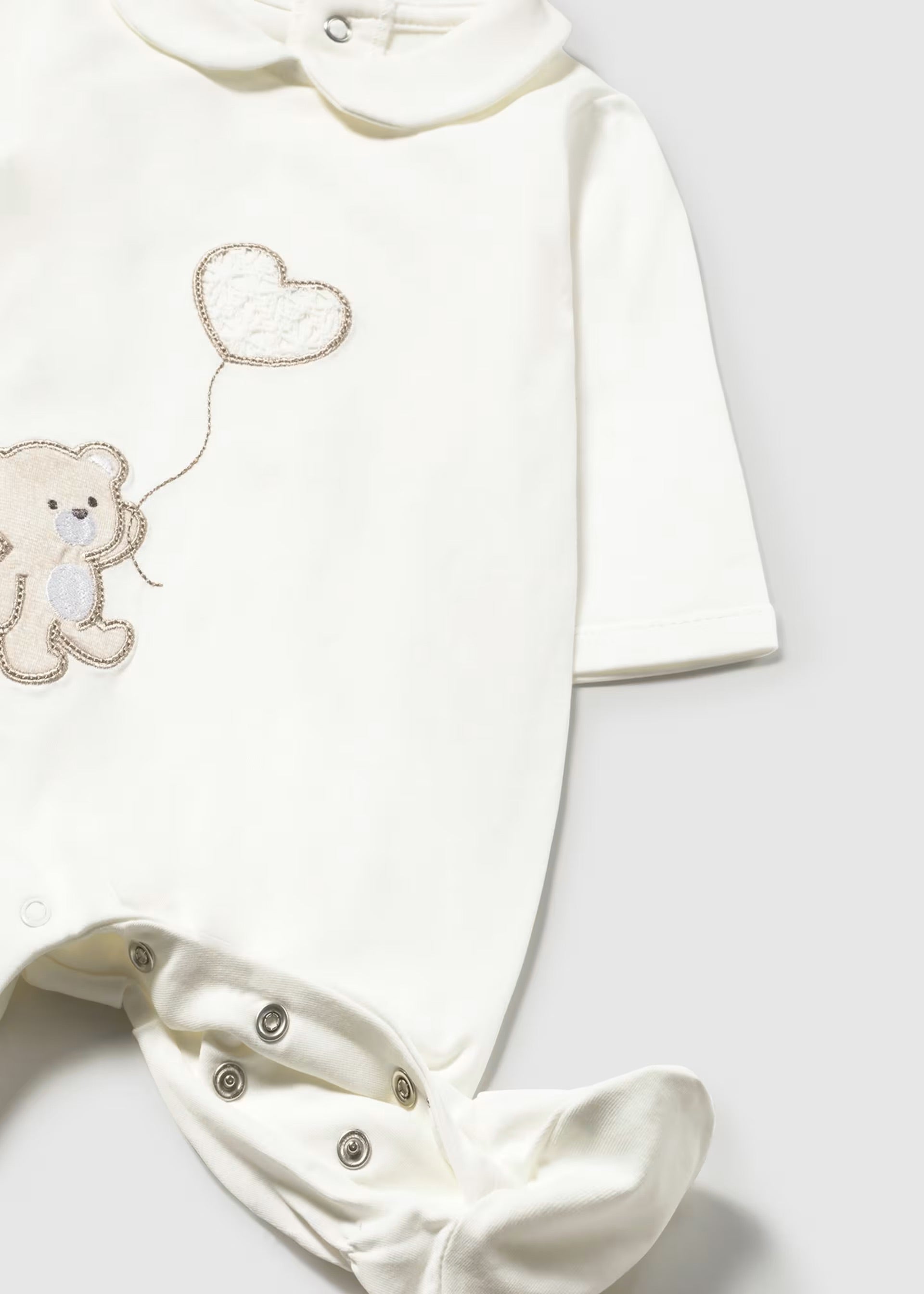 Mayoral Baby Ivory Babygrow 1743
