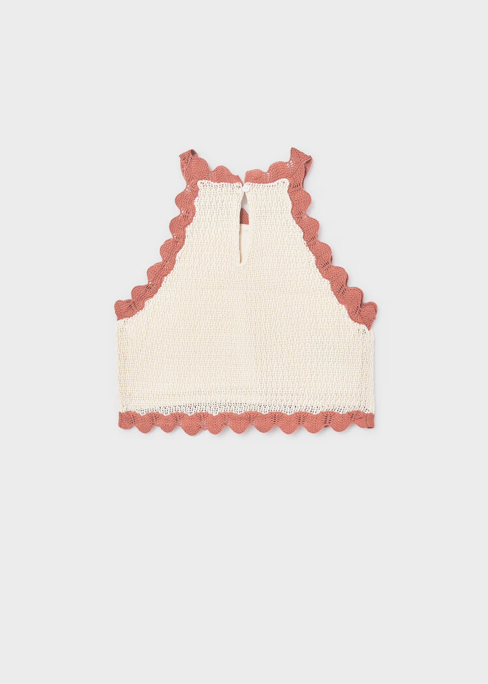 Mayoral Cream Vest Top 6021