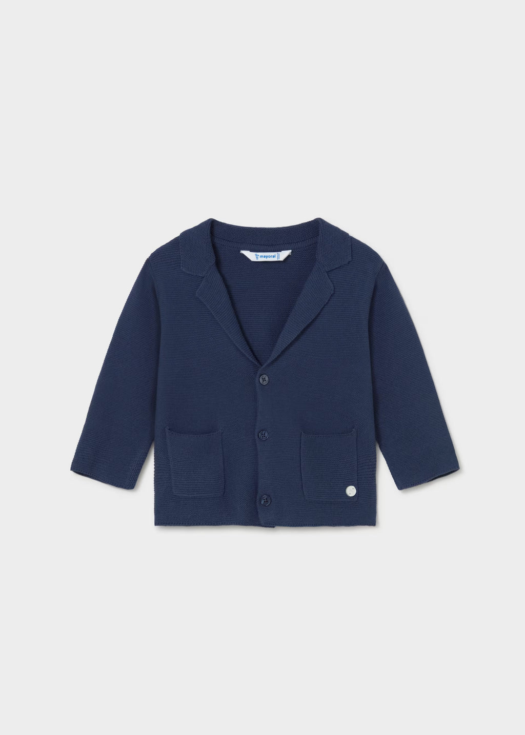 Mayoral Toddler Navy Knit Blazer 1403