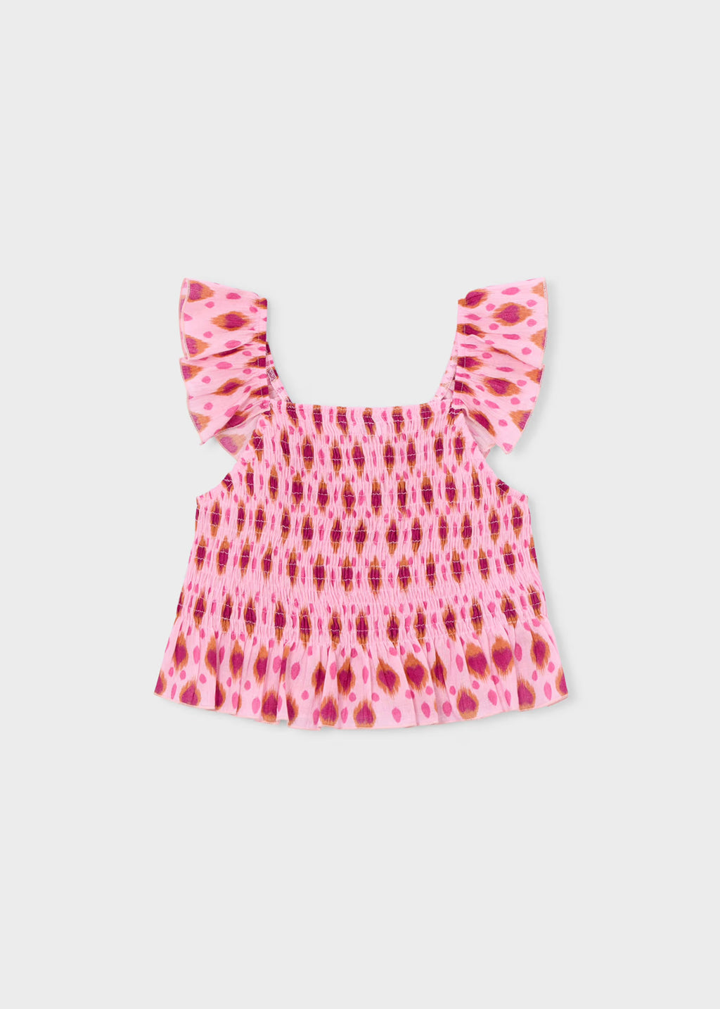Mayoral Pink Frilled Top 3028