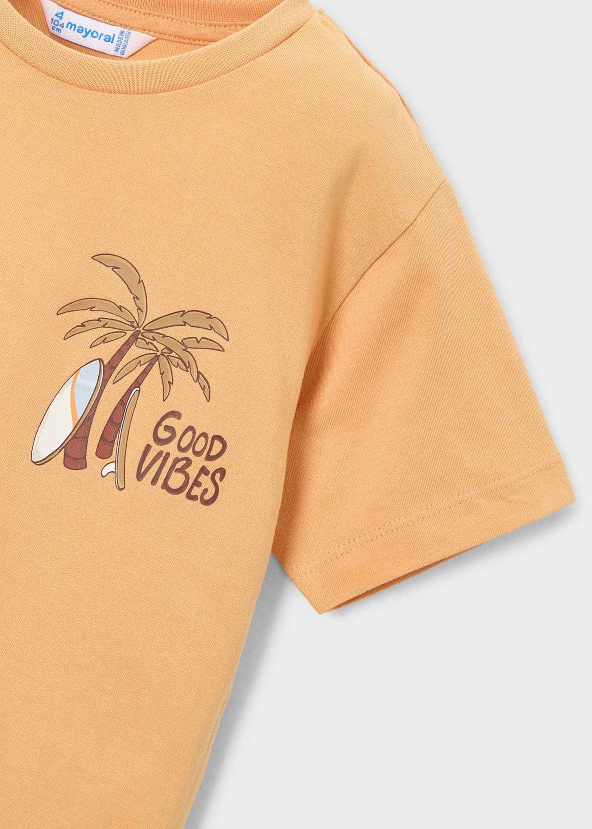 Mayoral Orange T-shirt 3063