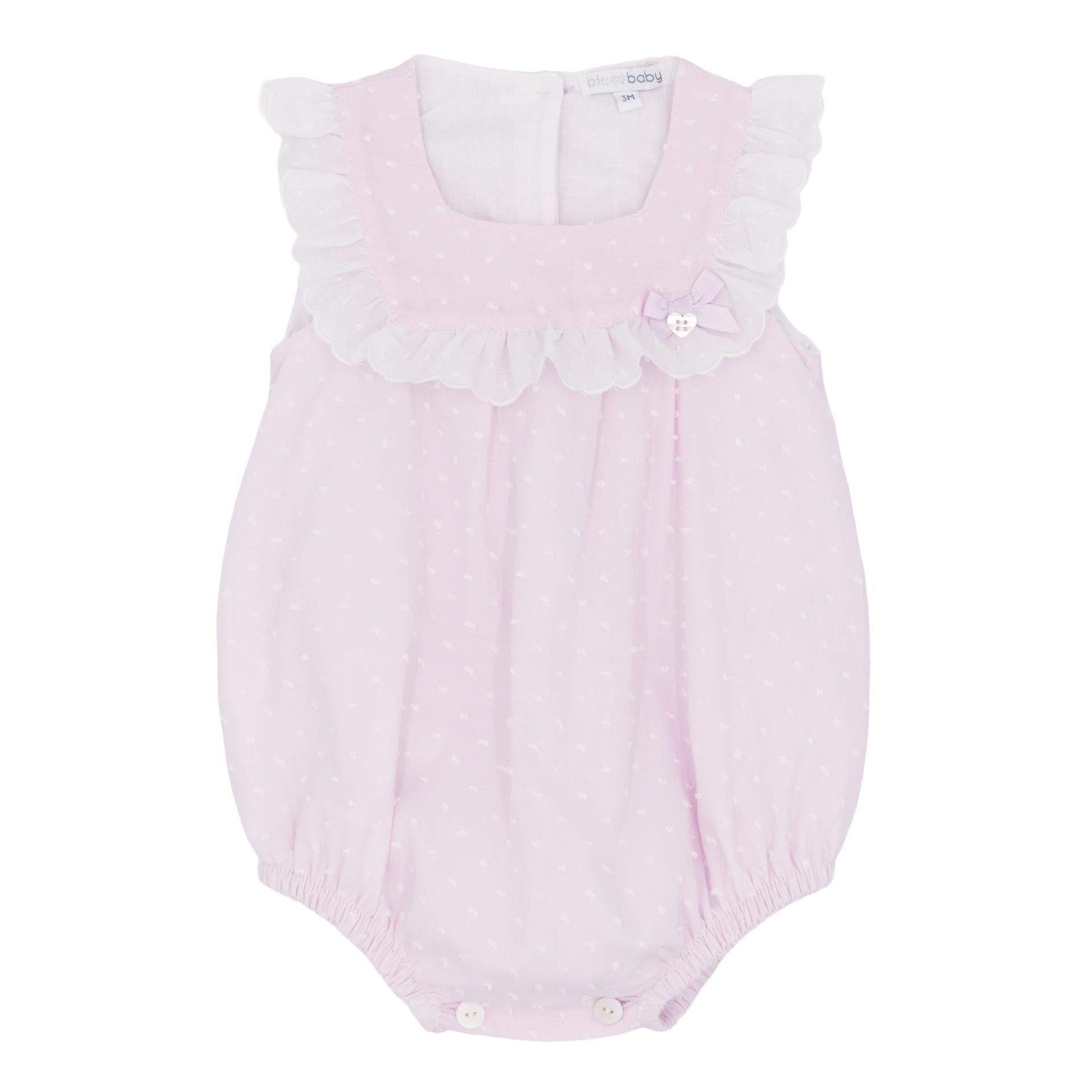 Blues Baby Pink Romper BB2288P