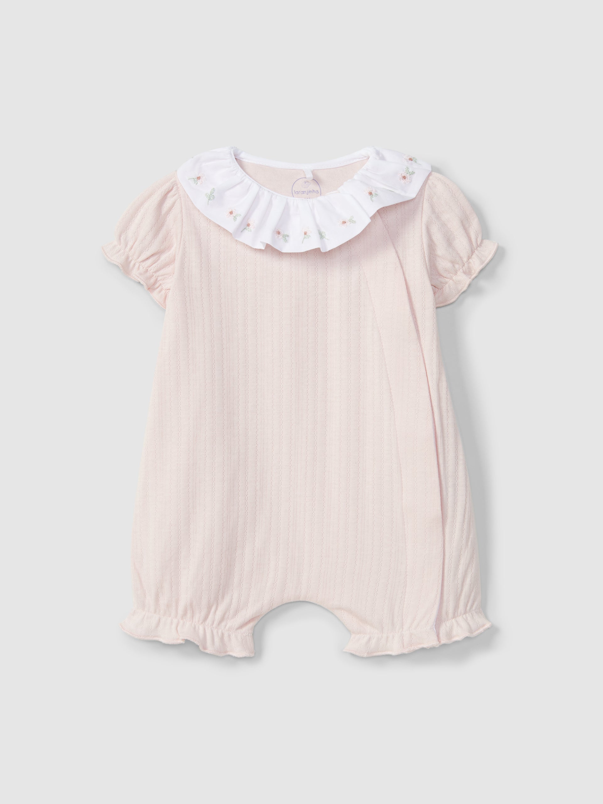 Laranjinha Pink Romper V6226