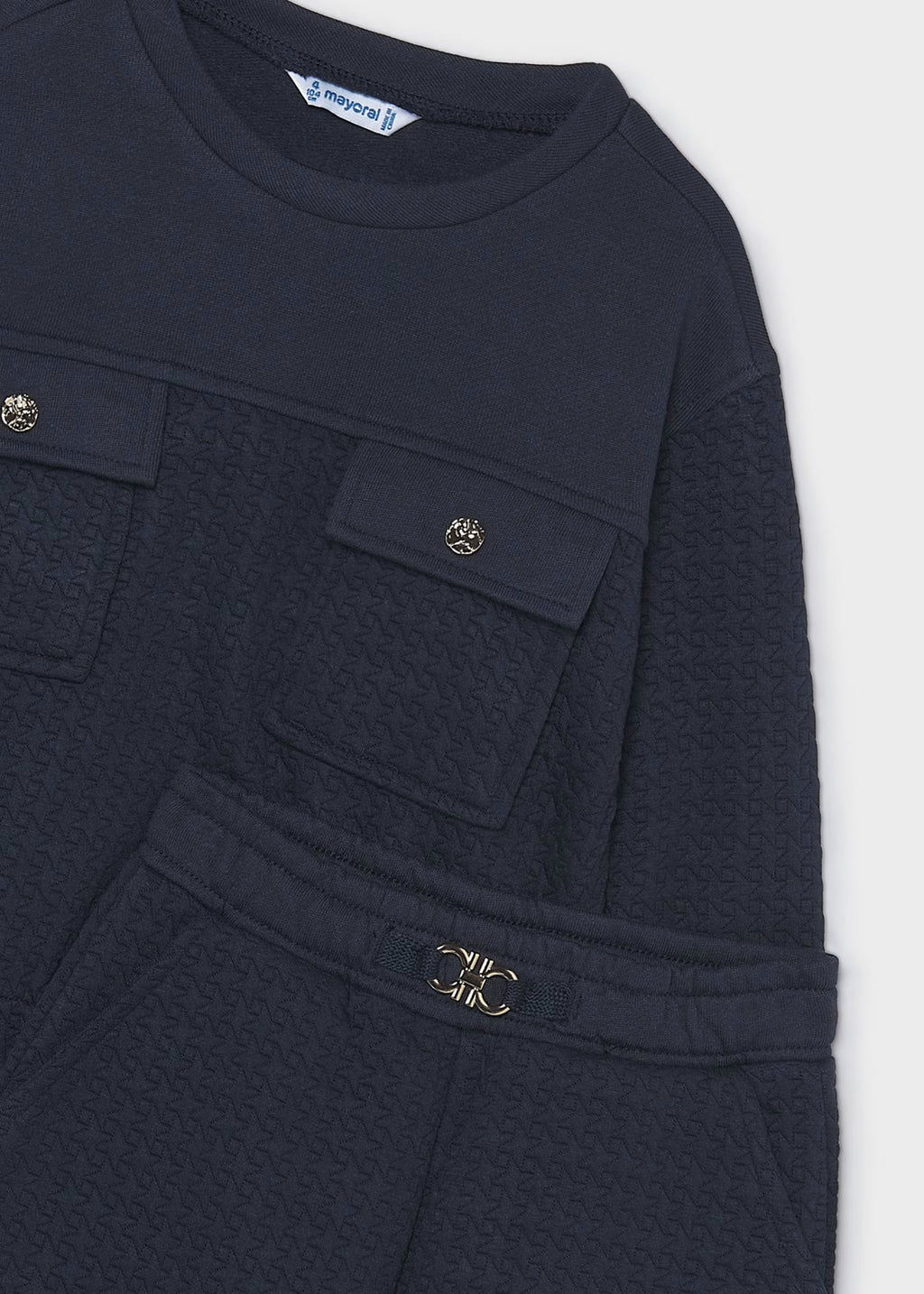 Mayoral Navy Padded Tracksuit 4816