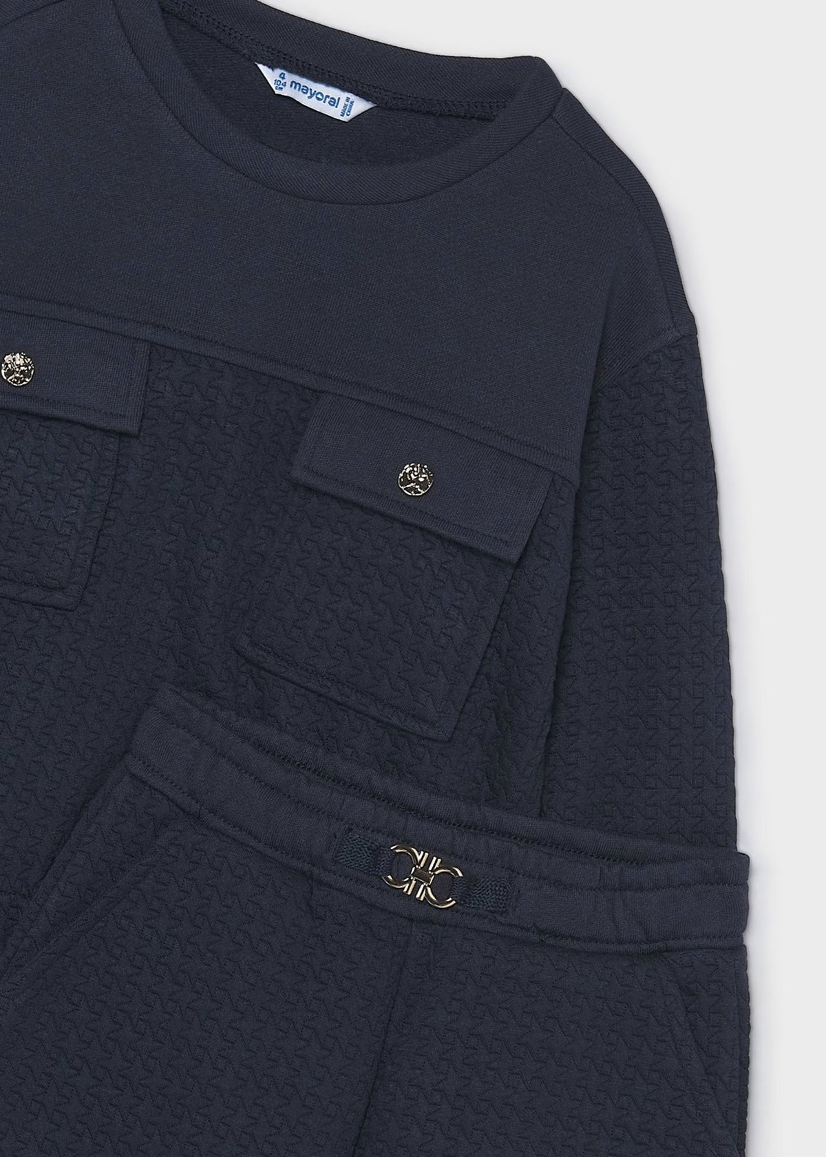 Mayoral Navy Padded Tracksuit 4816