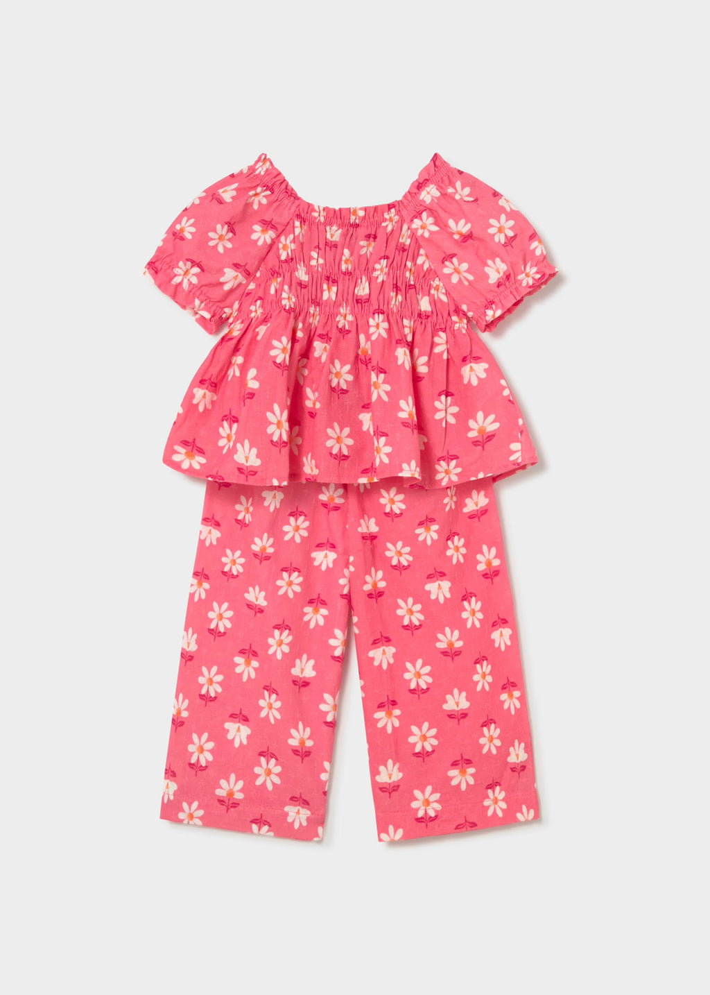 Mayoral Toddler Floral Trouser Set 1513