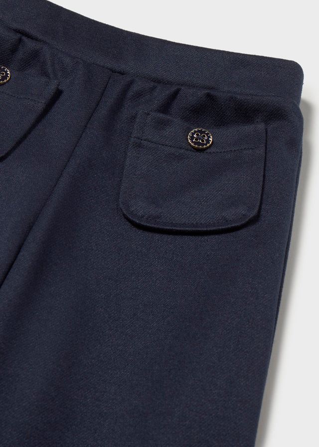 Mayoral Toddler Navy Knit Trousers 2555