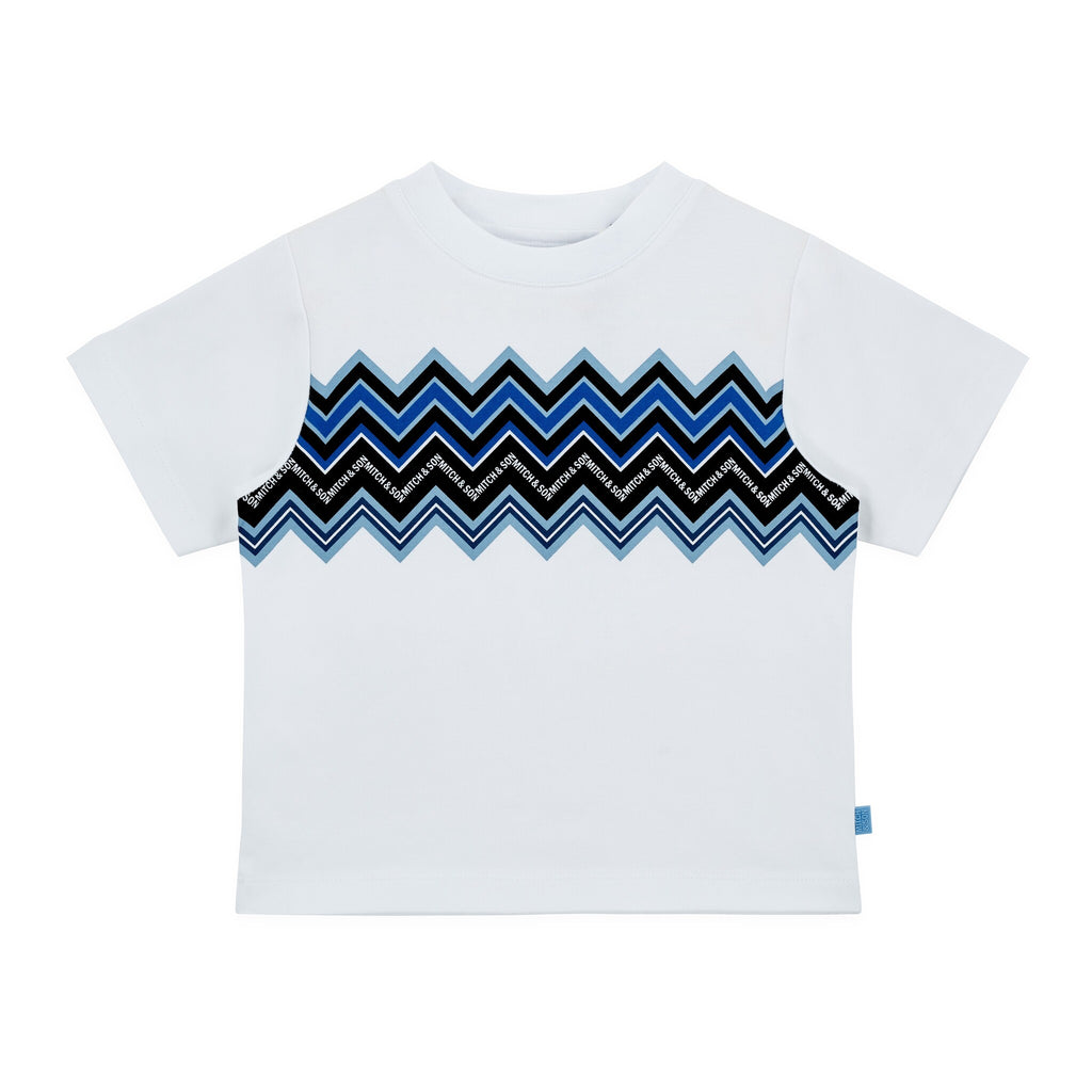 Mitch & Son Wallace ZigZag Print T-Shirt MS26611