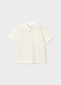 Mayoral Cream Polo Shirt 3105