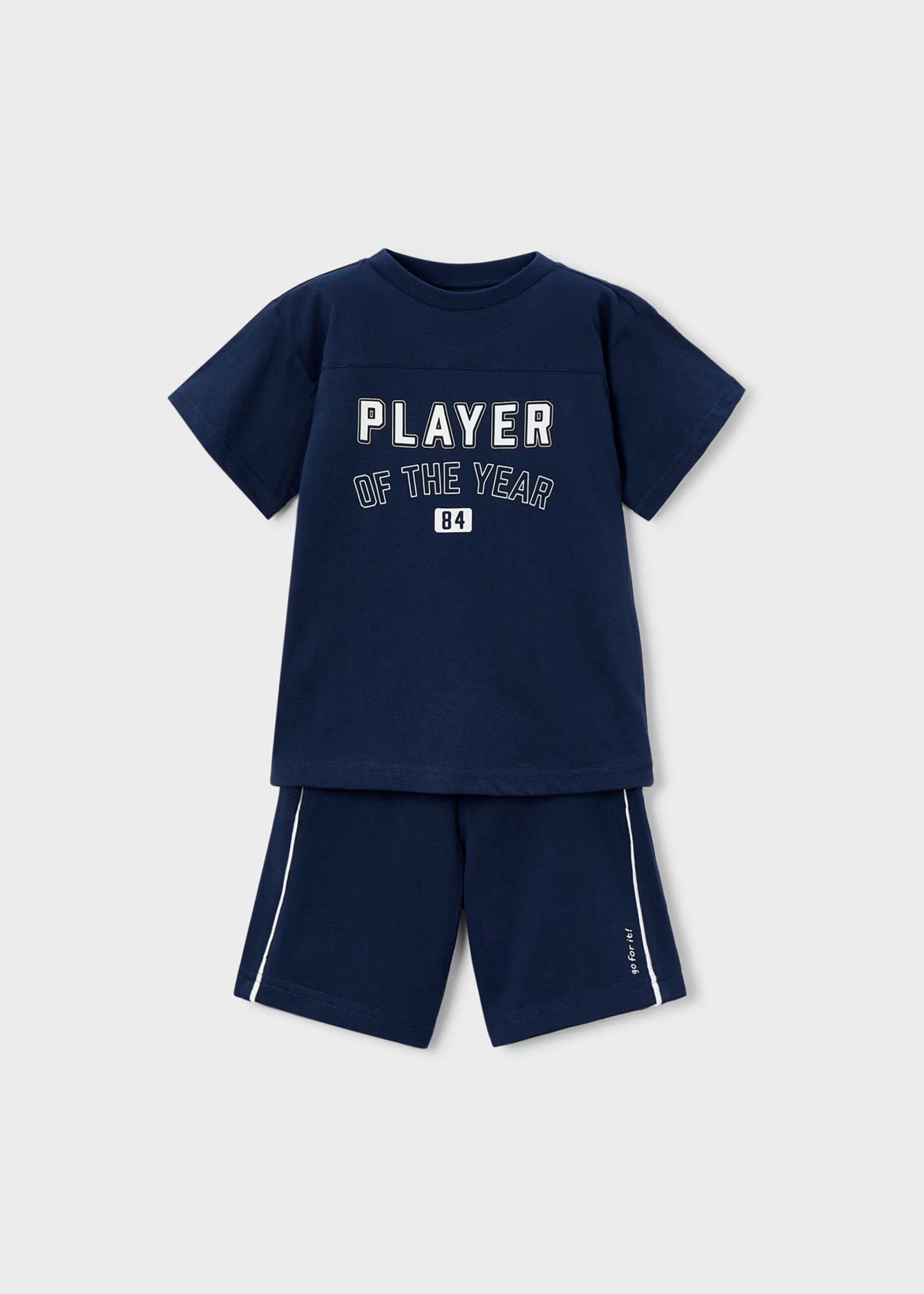 Mayoral Navy Short Set 3608