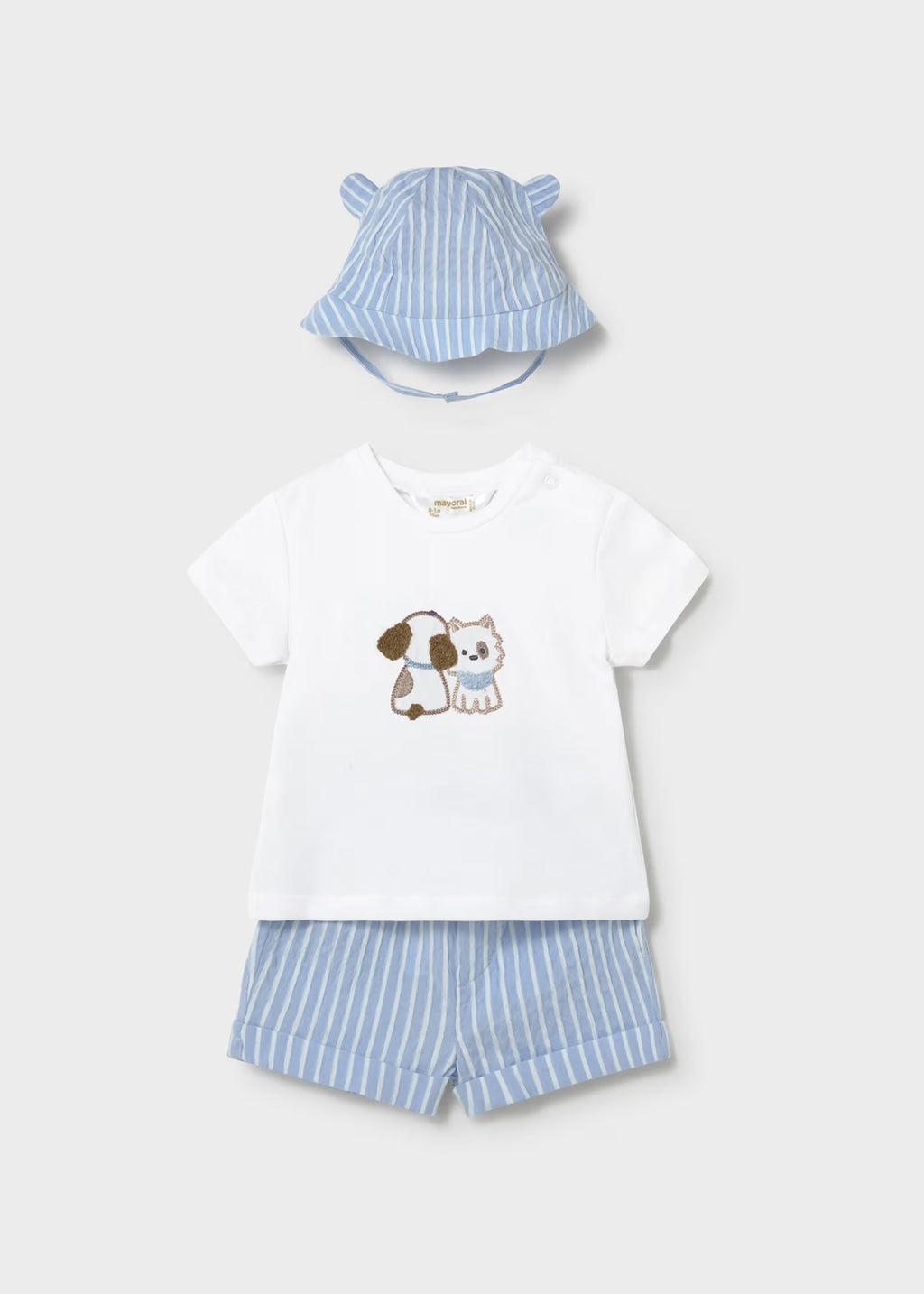 Mayoral Baby Stripe 3pc Set 1276
