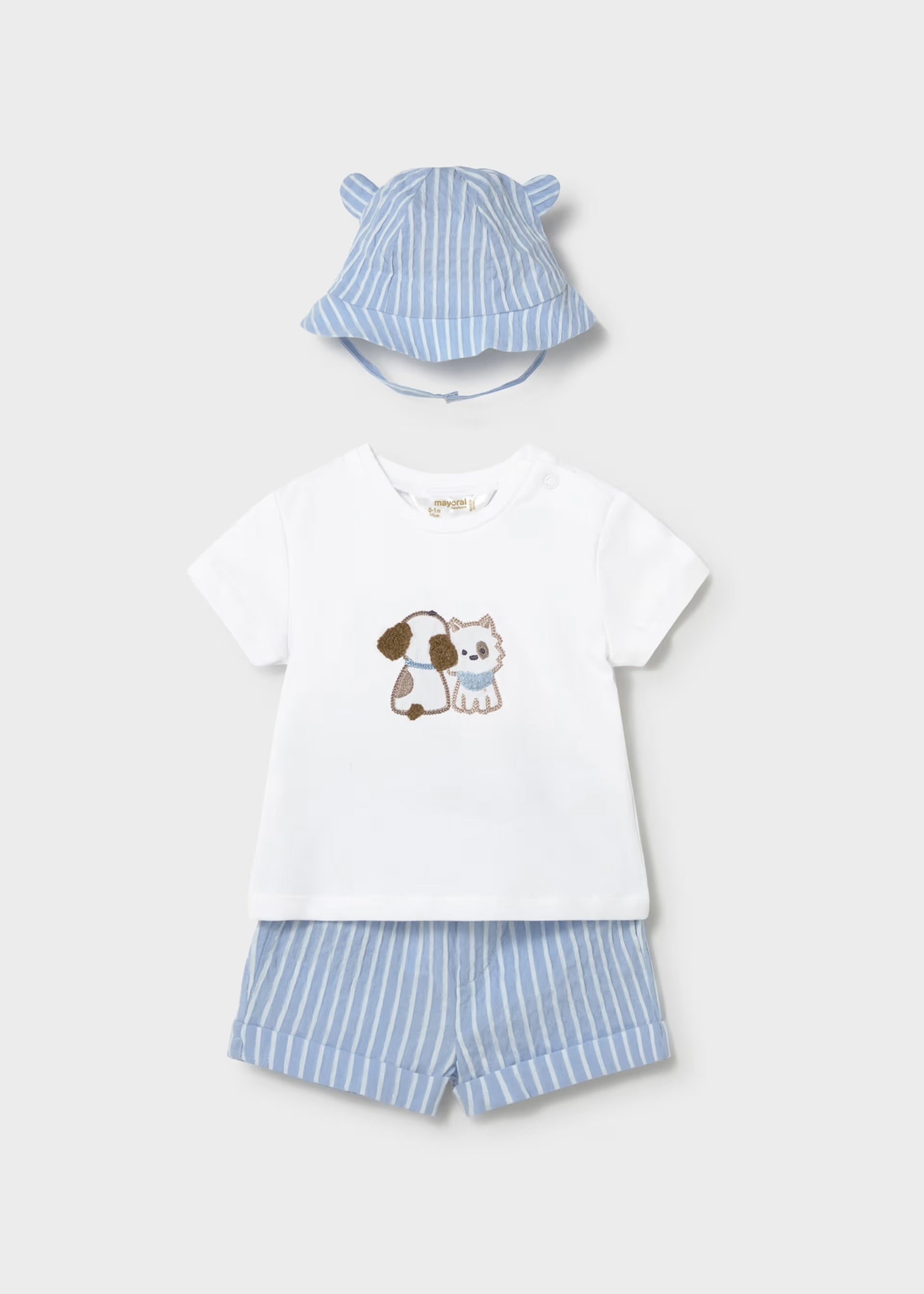 Mayoral Baby Stripe 3pc Set 1276