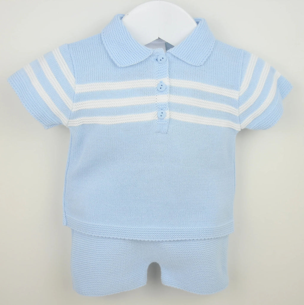 PEX Blue Knitted 2pc Set