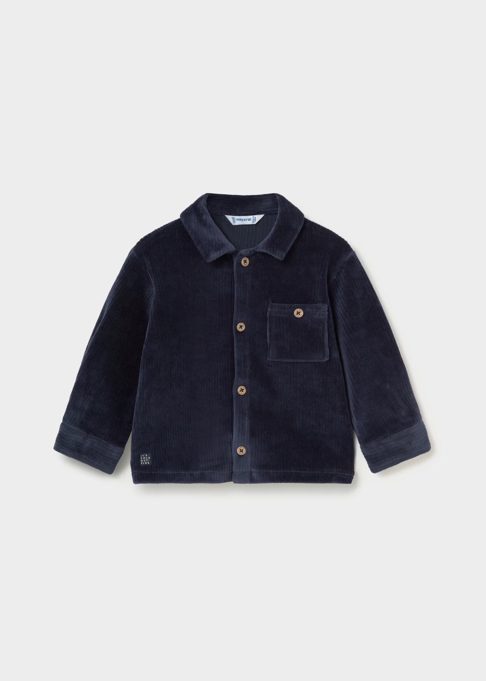 Mayoral Toddler Navy Overshirt 2107