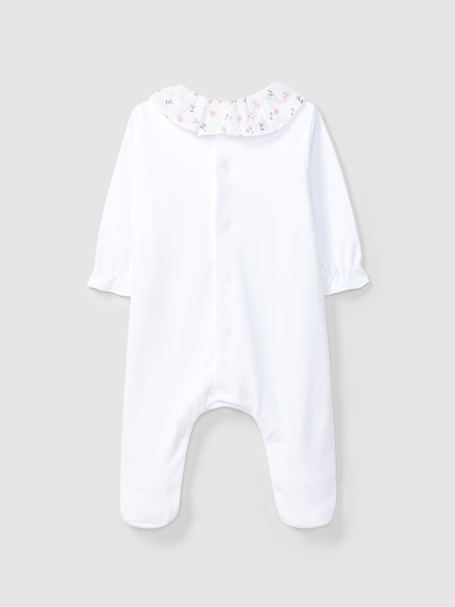Laranjinha Babygrow with Ruffle Collar V6257