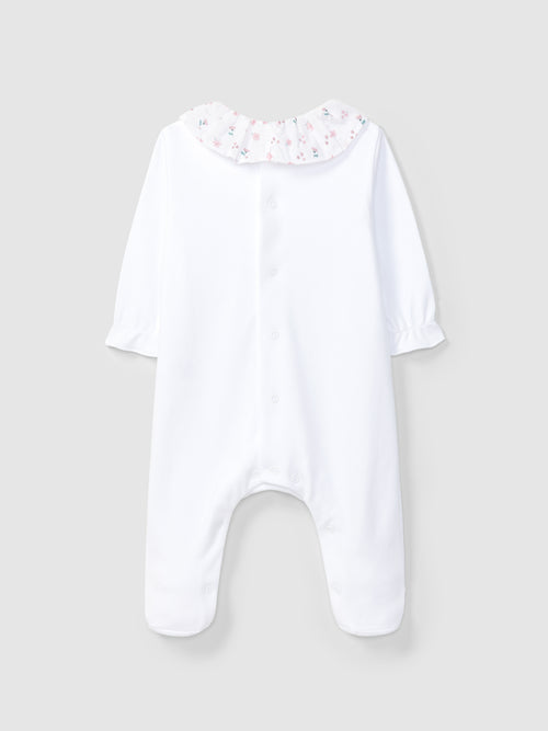 Laranjinha Babygrow with Ruffle Collar V6257