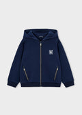Mayoral Navy Zip Hoodie 3442