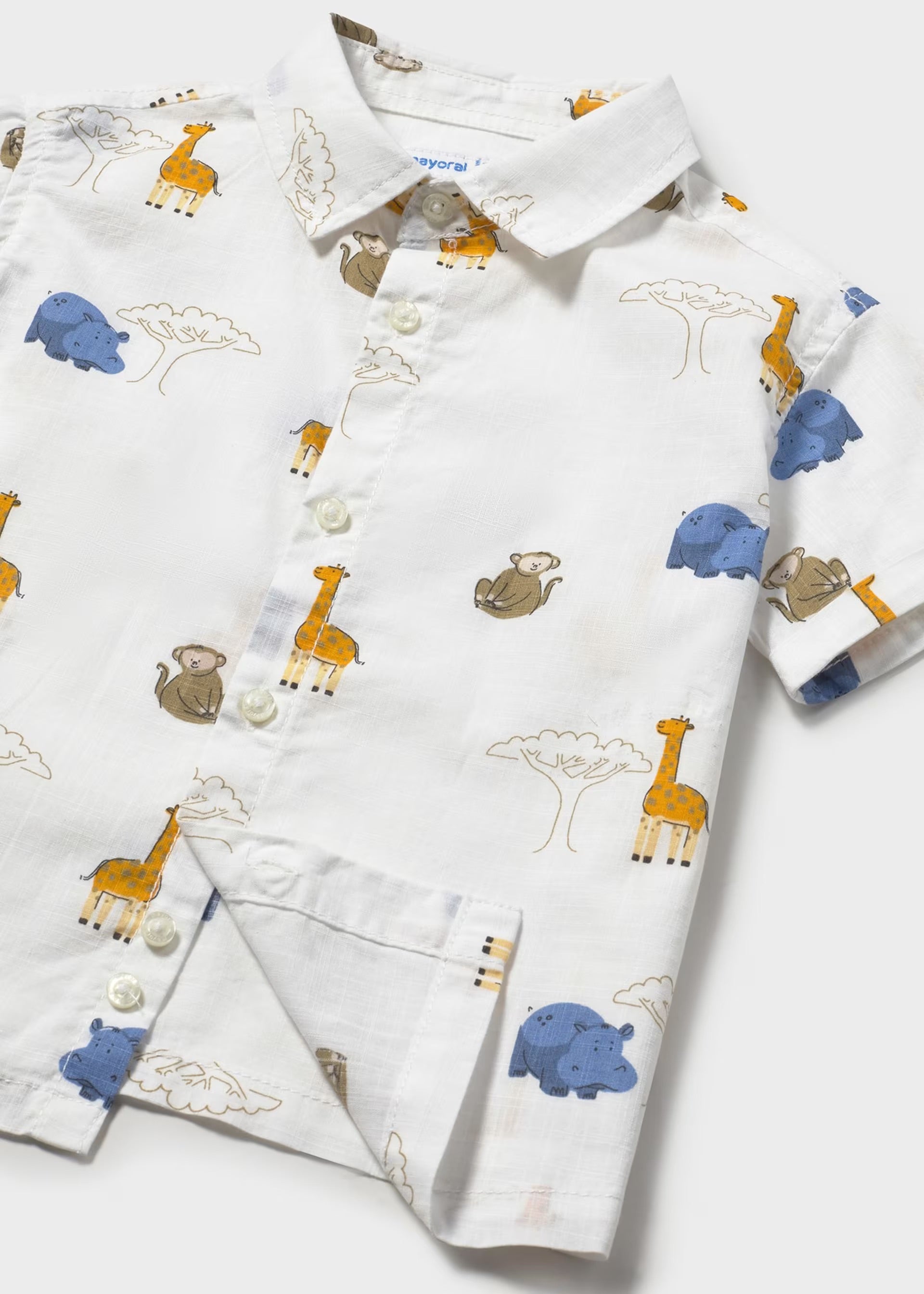 Mayoral Toddler ‘Safari’ Shirt 1114