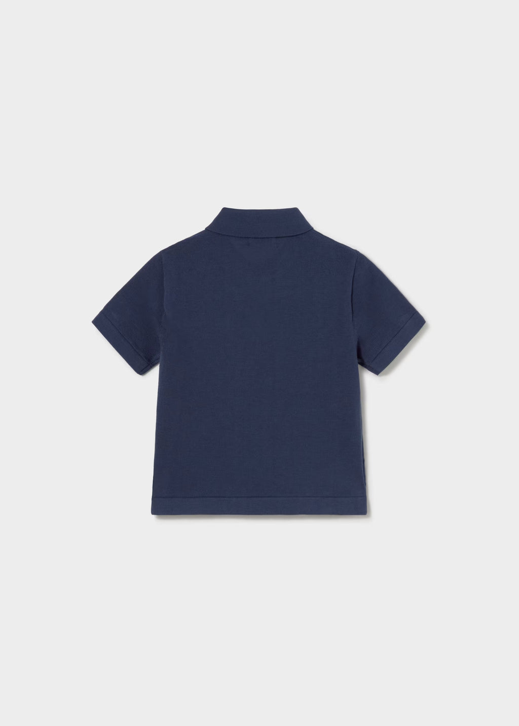 Mayoral Toddler Navy Knit Polo Shirt 1109