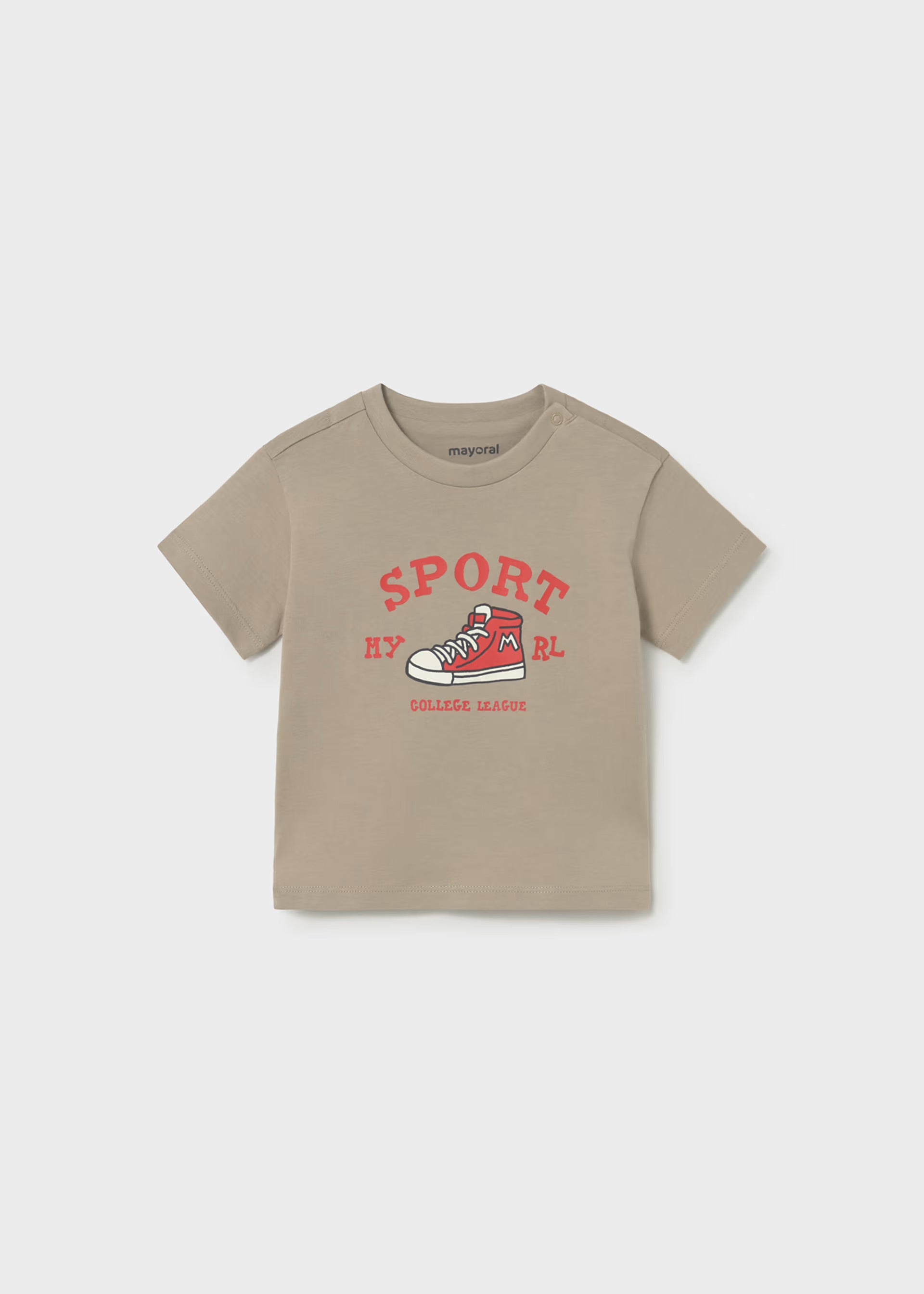 Mayoral Toddler Beige T-shirt 1007