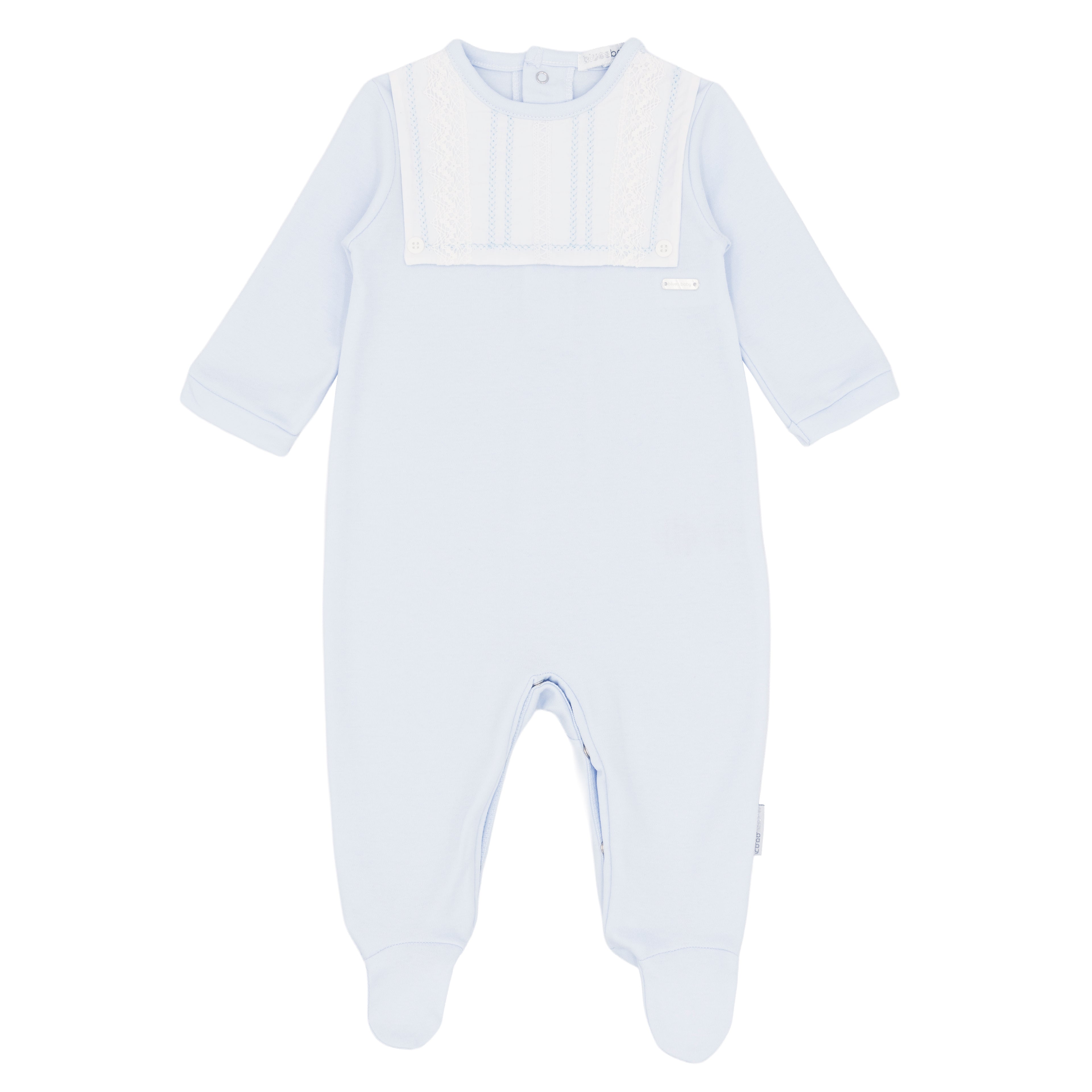 Blues Baby Blue Babygrow with Bib BB2291