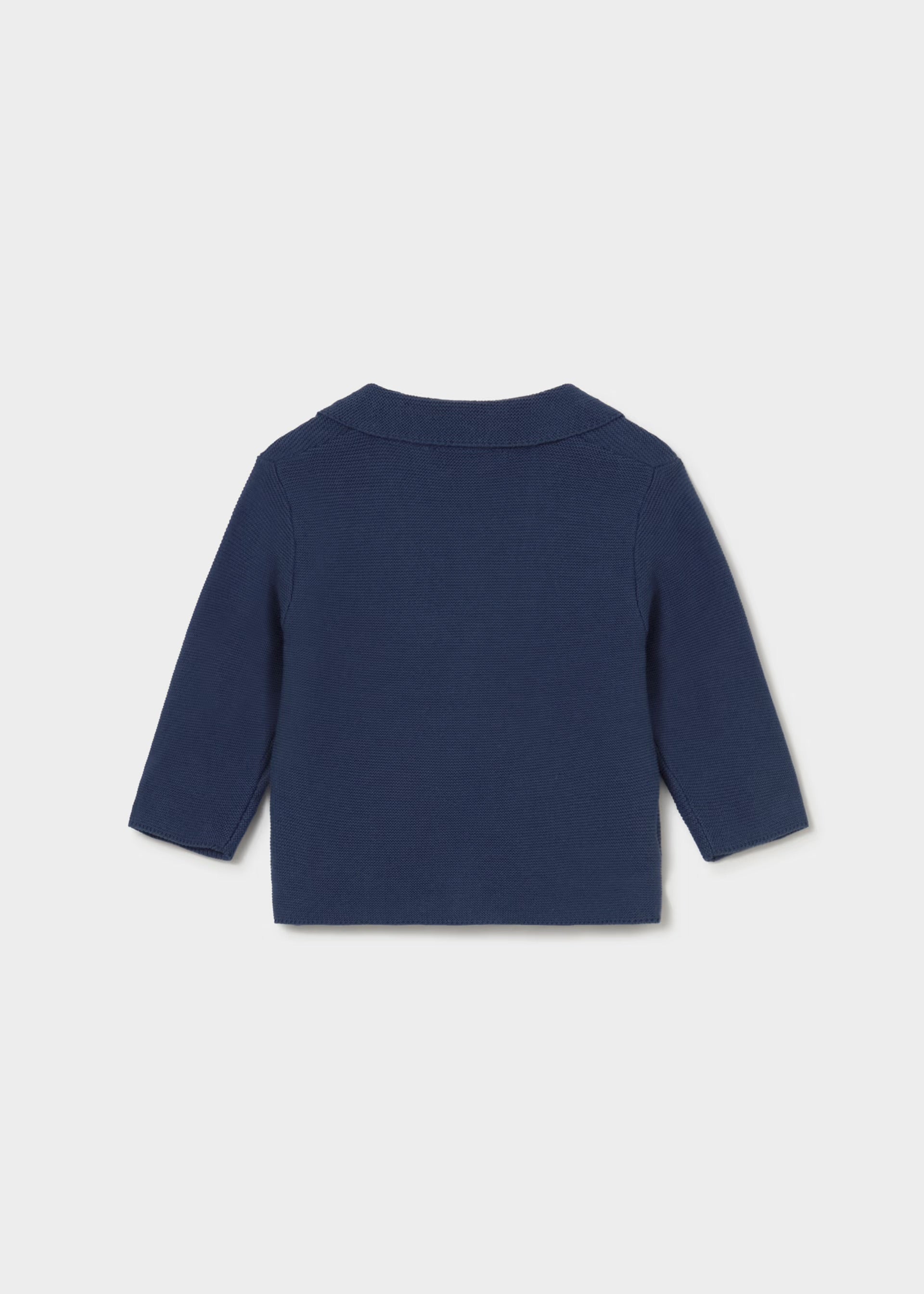 Mayoral Toddler Navy Knit Blazer 1403