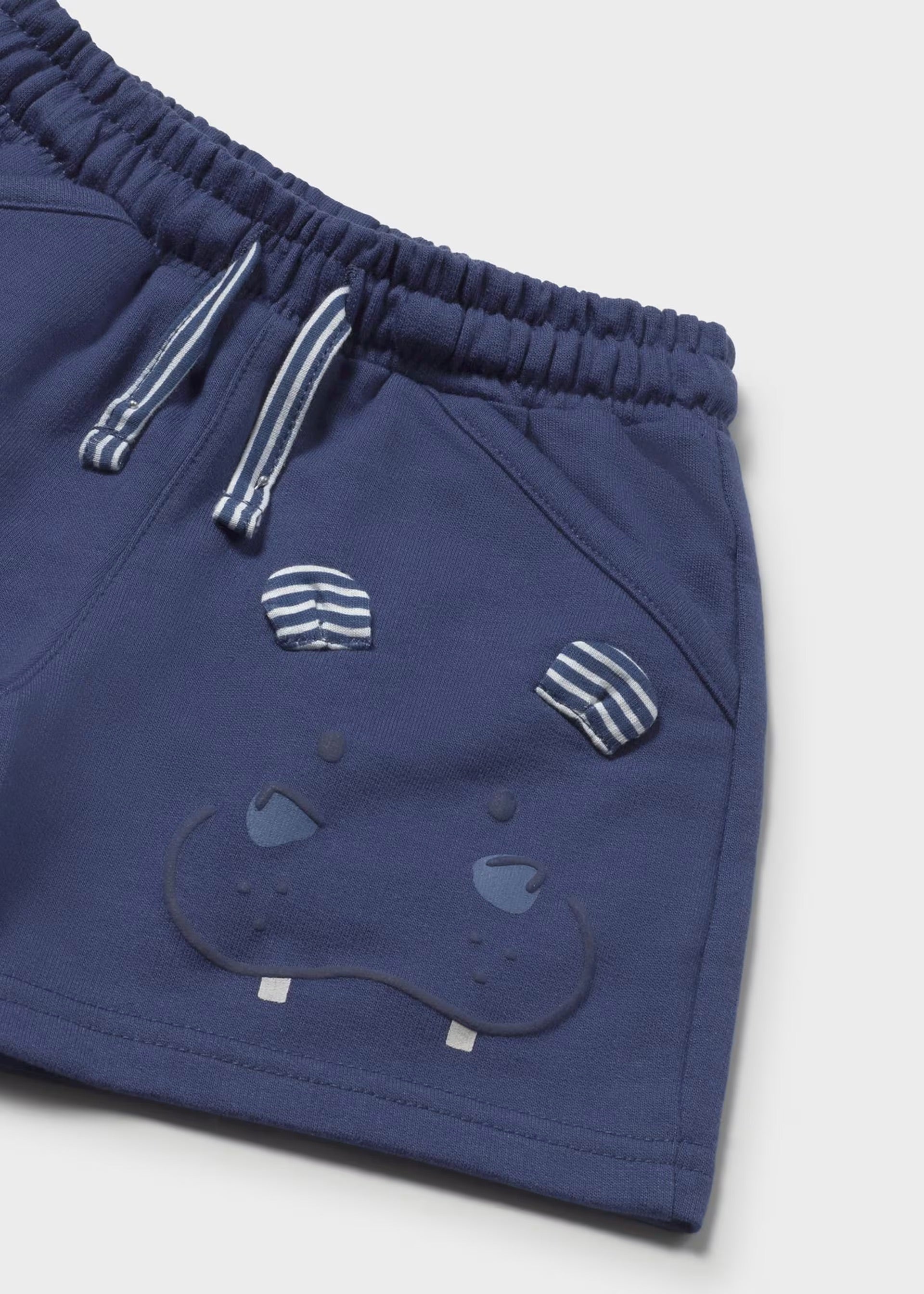 Mayoral Toddler Hippo Jersey Shorts 1222
