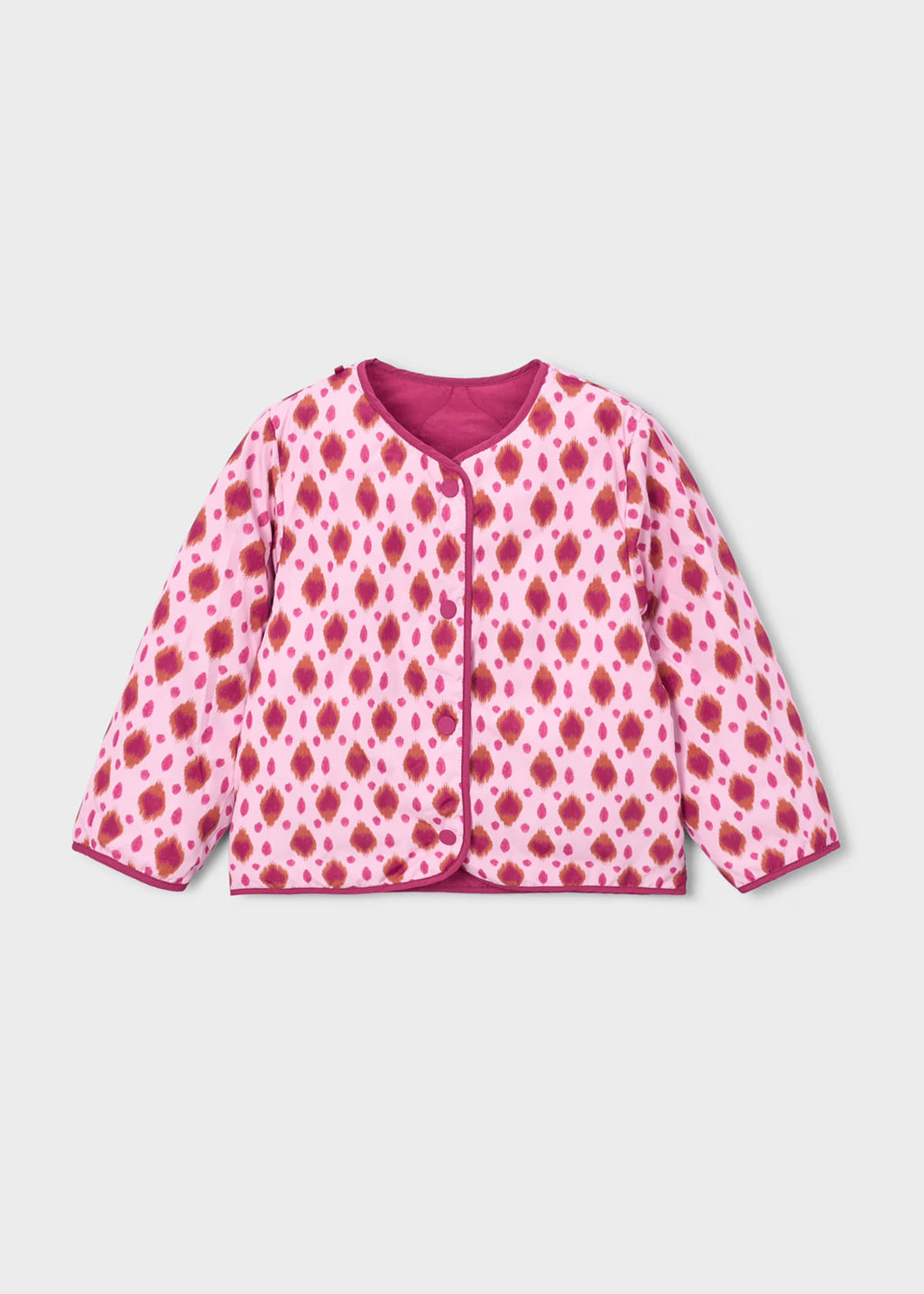 Mayoral Pink Reversible Jacket 3452