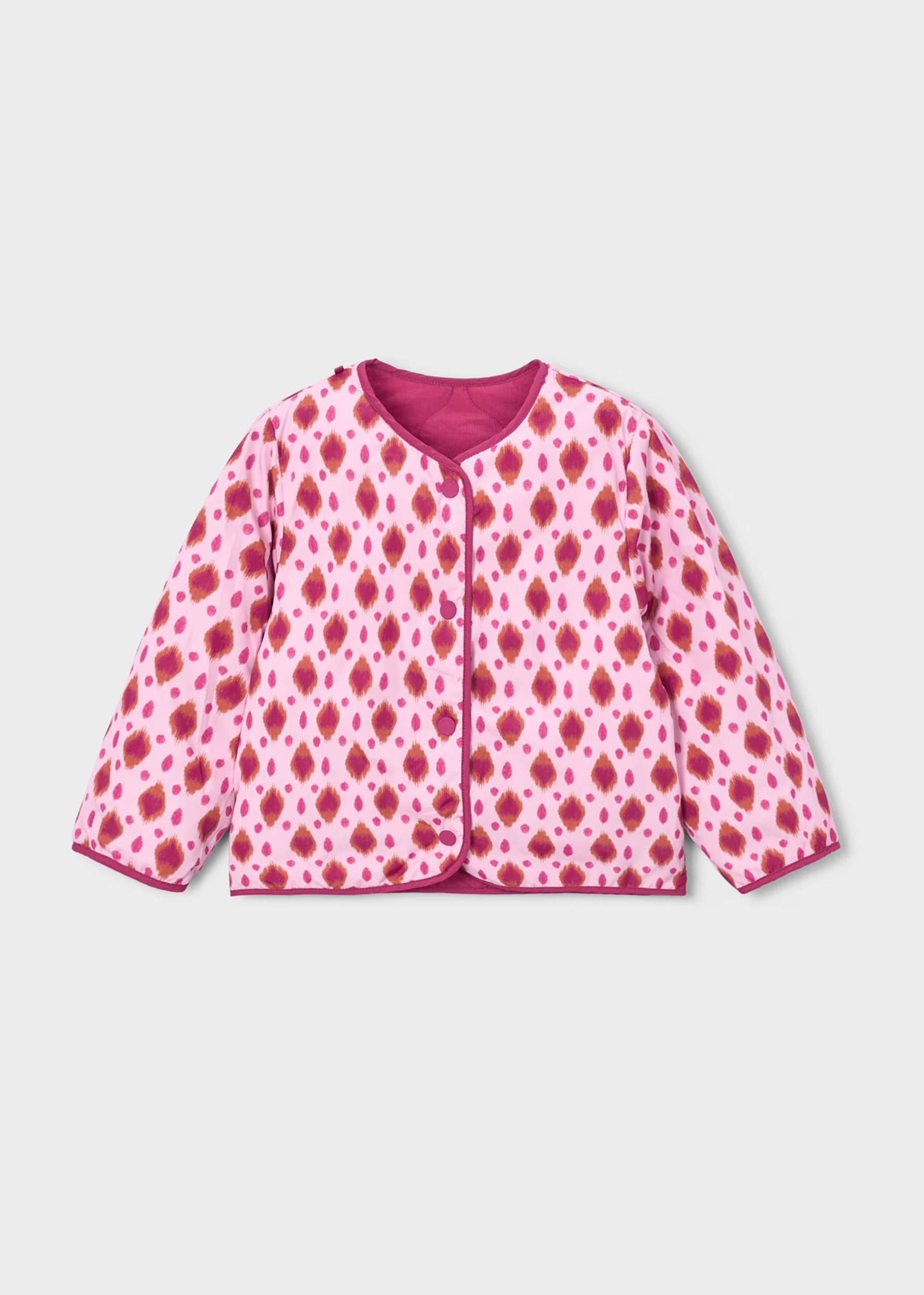 Mayoral Pink Reversible Jacket 3452