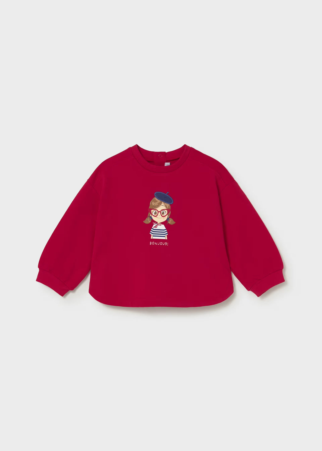 Mayoral Toddler Red Sweatshirt 1495