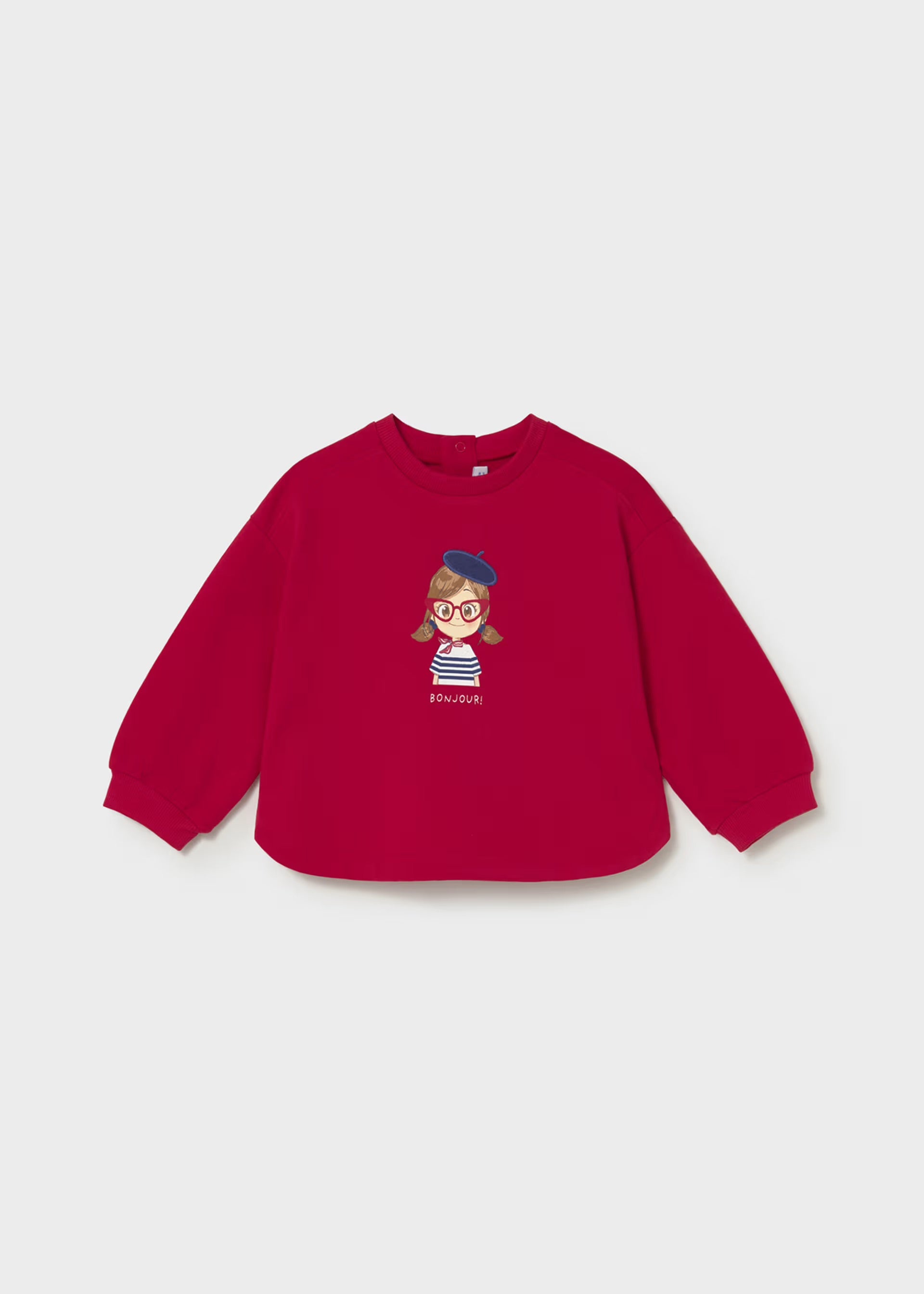 Mayoral Toddler Red Sweatshirt 1495